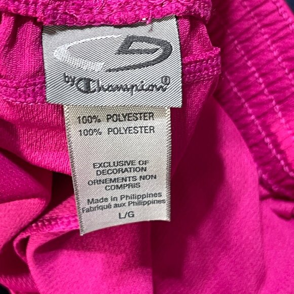 C9 Champion Athletic Shorts 2 Pair Blue Pink Size L Large Stretch - Picture 4 of 5